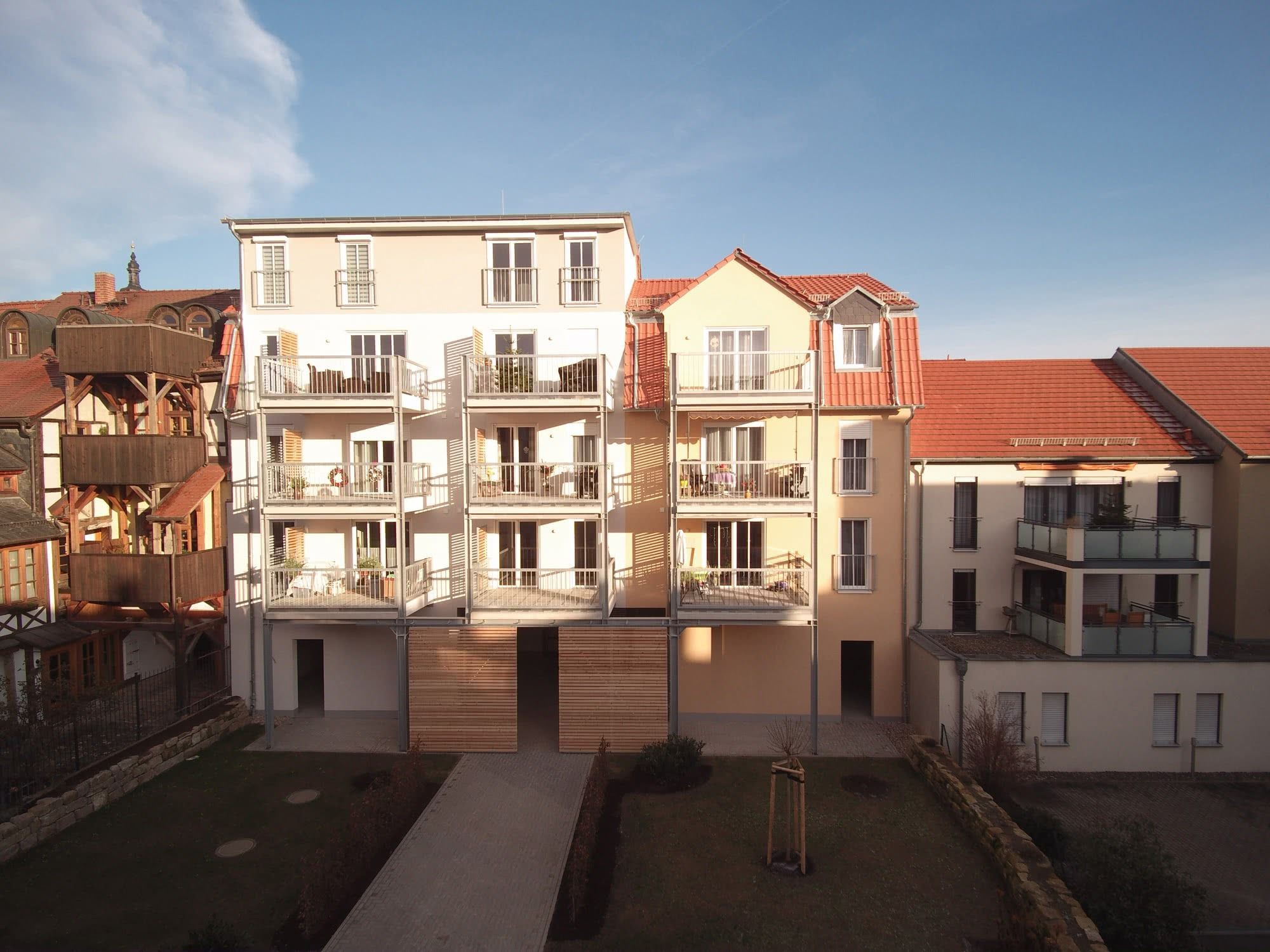Neubau 9 altengerechte Wohnungen in der Großen Badergasse, Rudolstadt